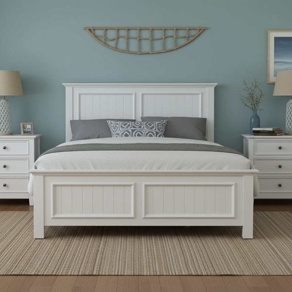 Queen Size Vienna Upholstered Bed Frame