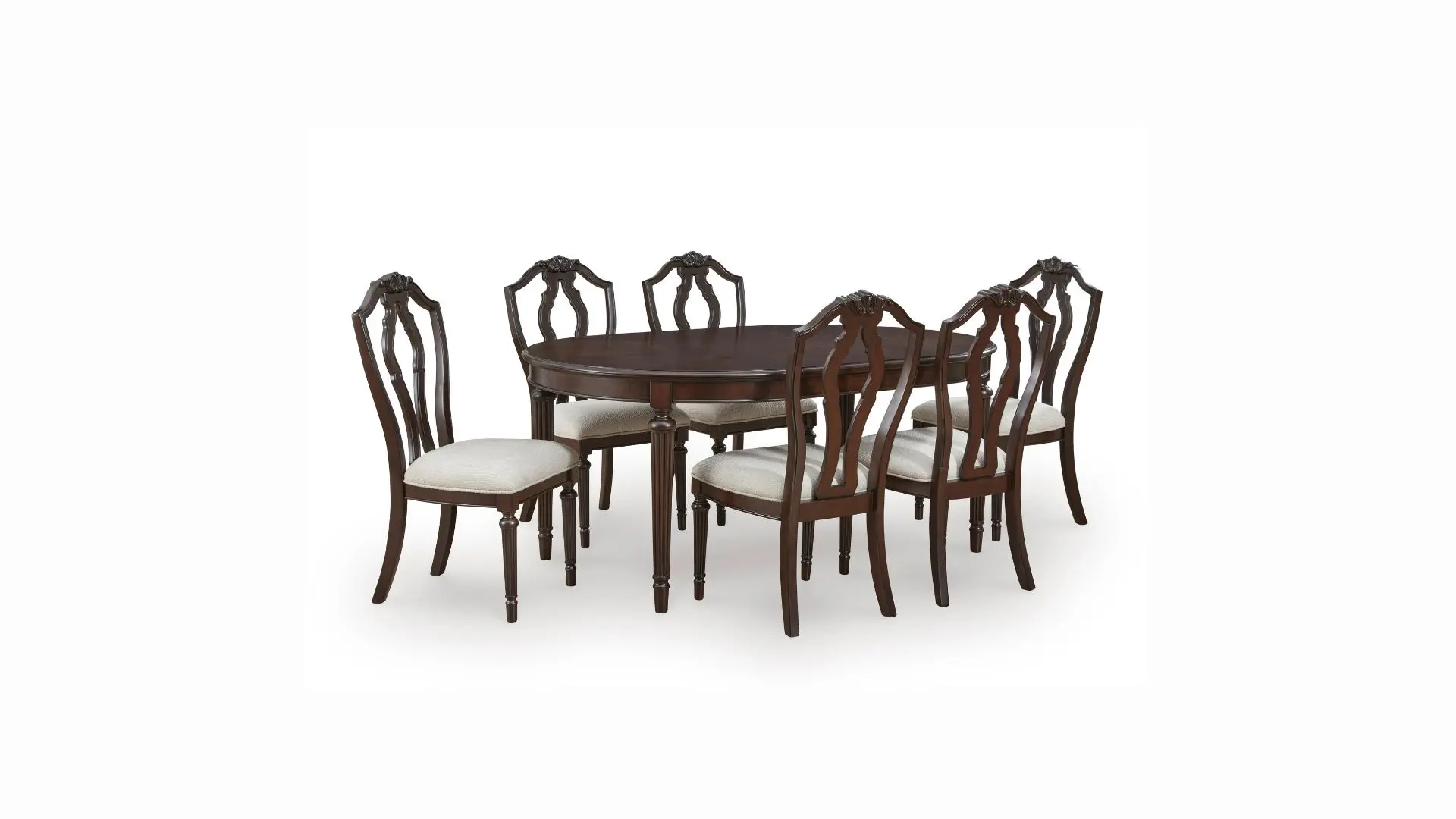 4-Seater Siena Glass Dining Table