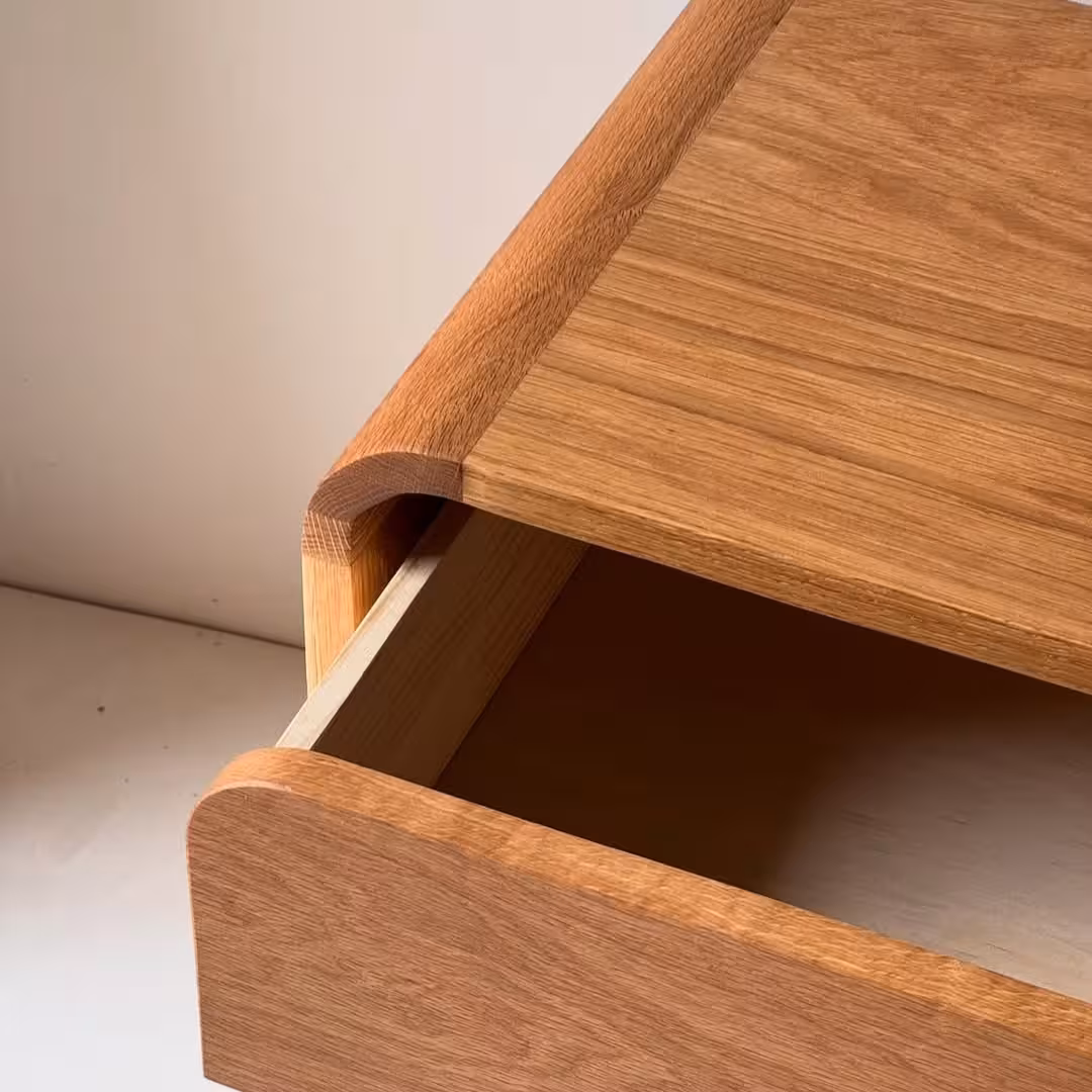 The Horizon Curved Artisan Nightstand