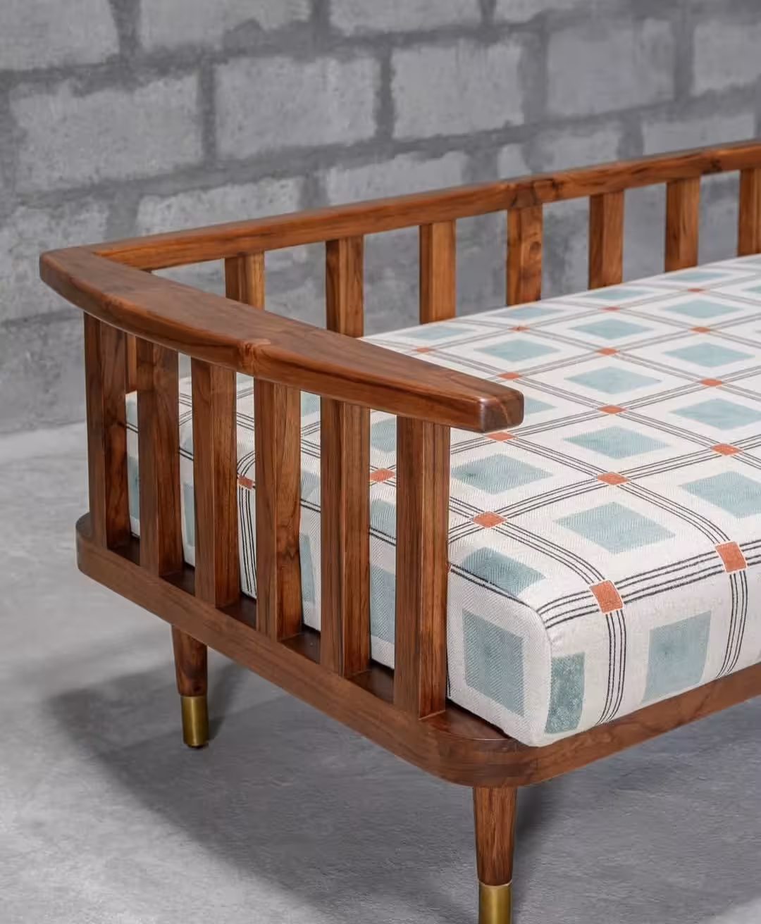 Heritage Mahogany Slatted Daybed