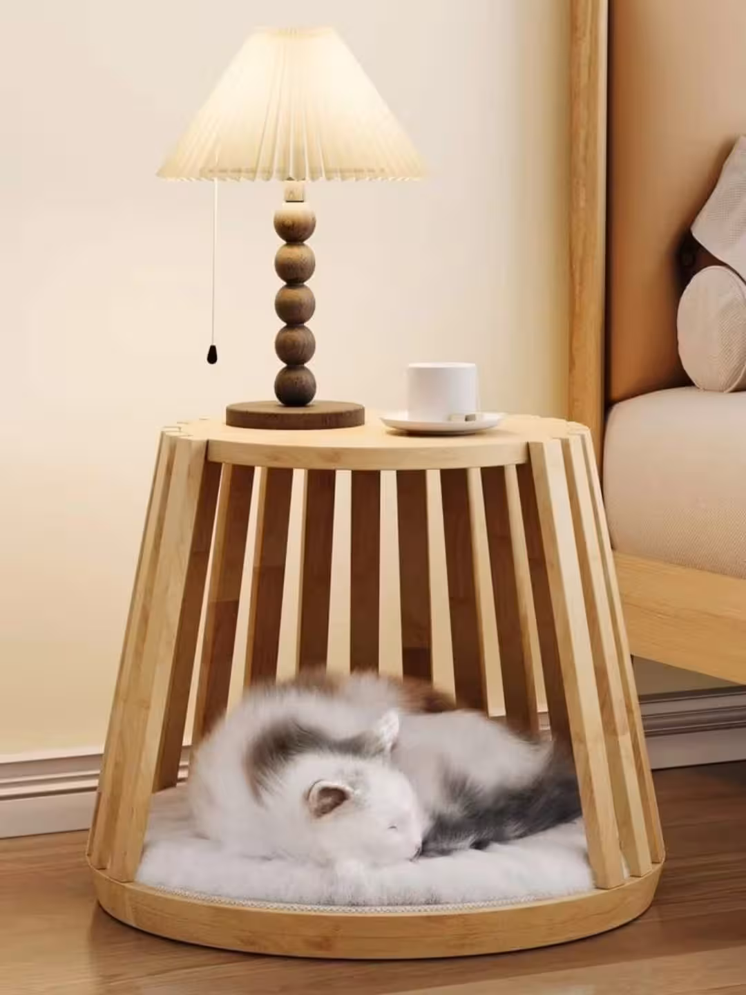 Paw-Snooze Integrated Pet Nightstand