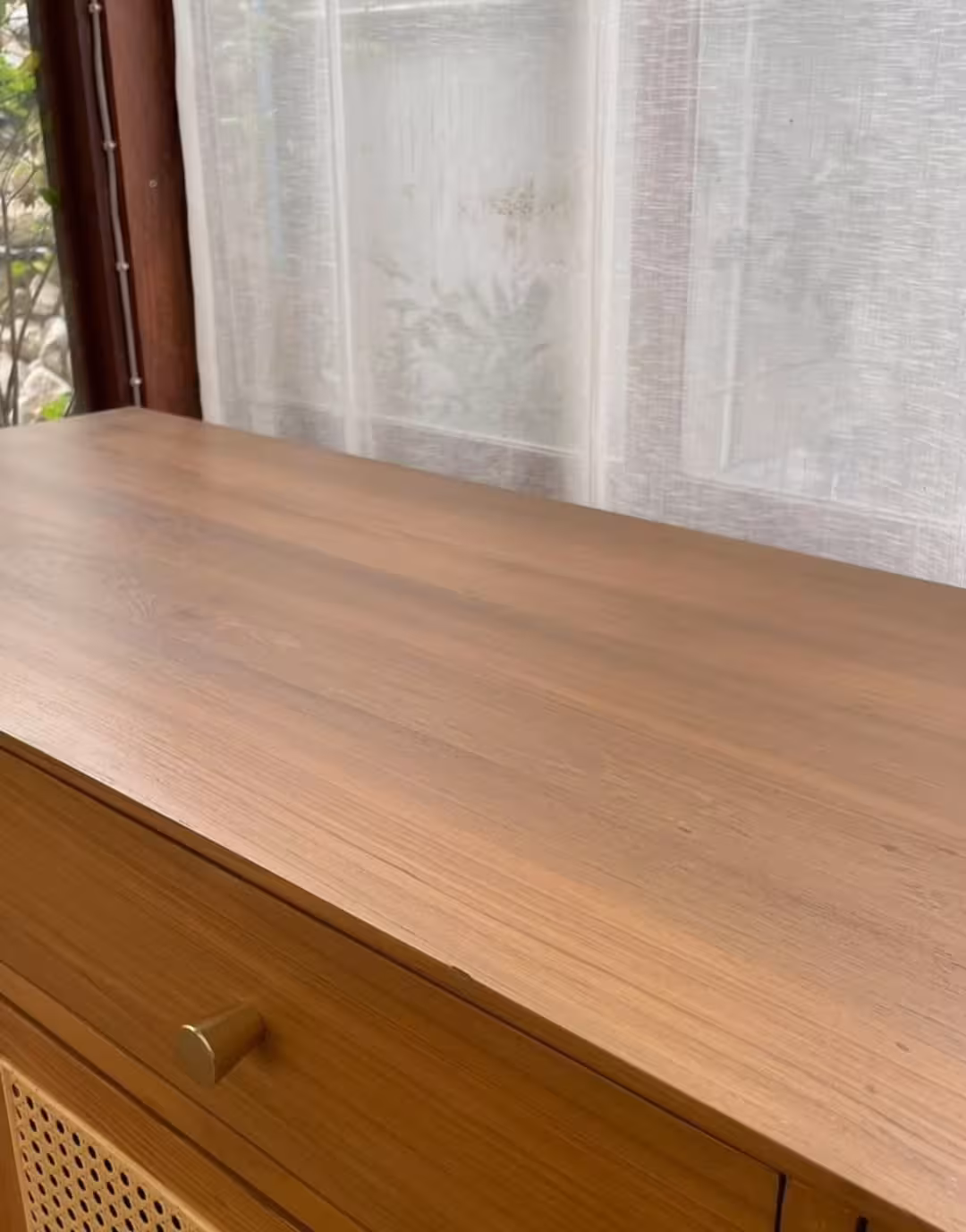 Solstice Artisan Rattan & Teak Sideboard