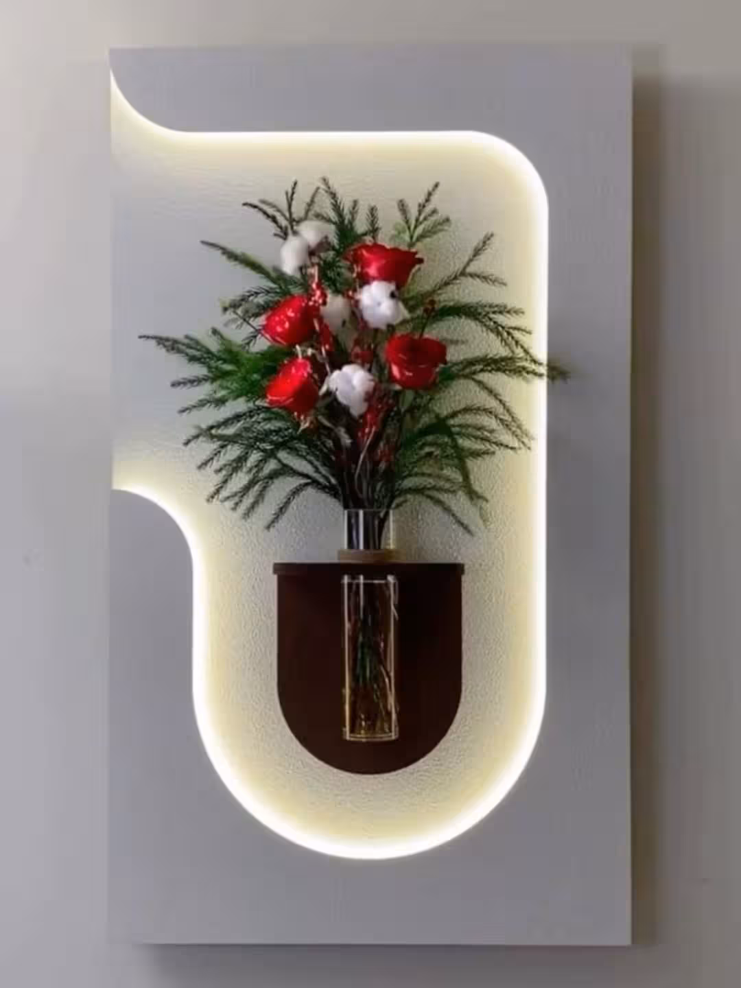 Lumina Flora Backlit Wall Sanctuary