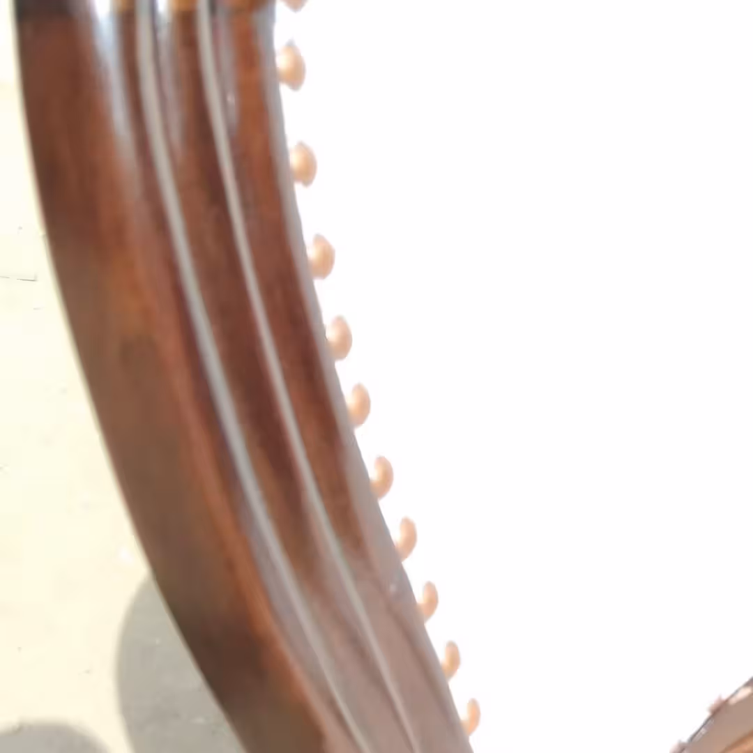 Regency Shield-Back Studded Dining Chair