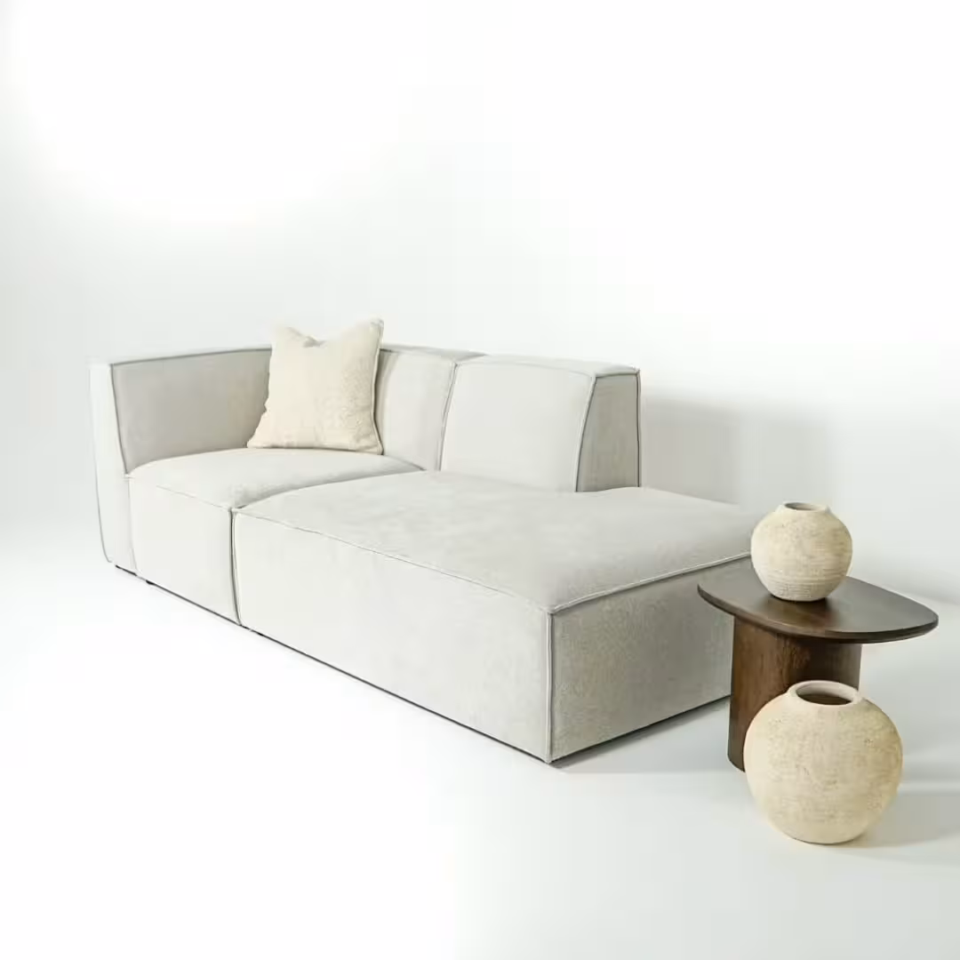 Cloud-Modular Bouclé Sectional