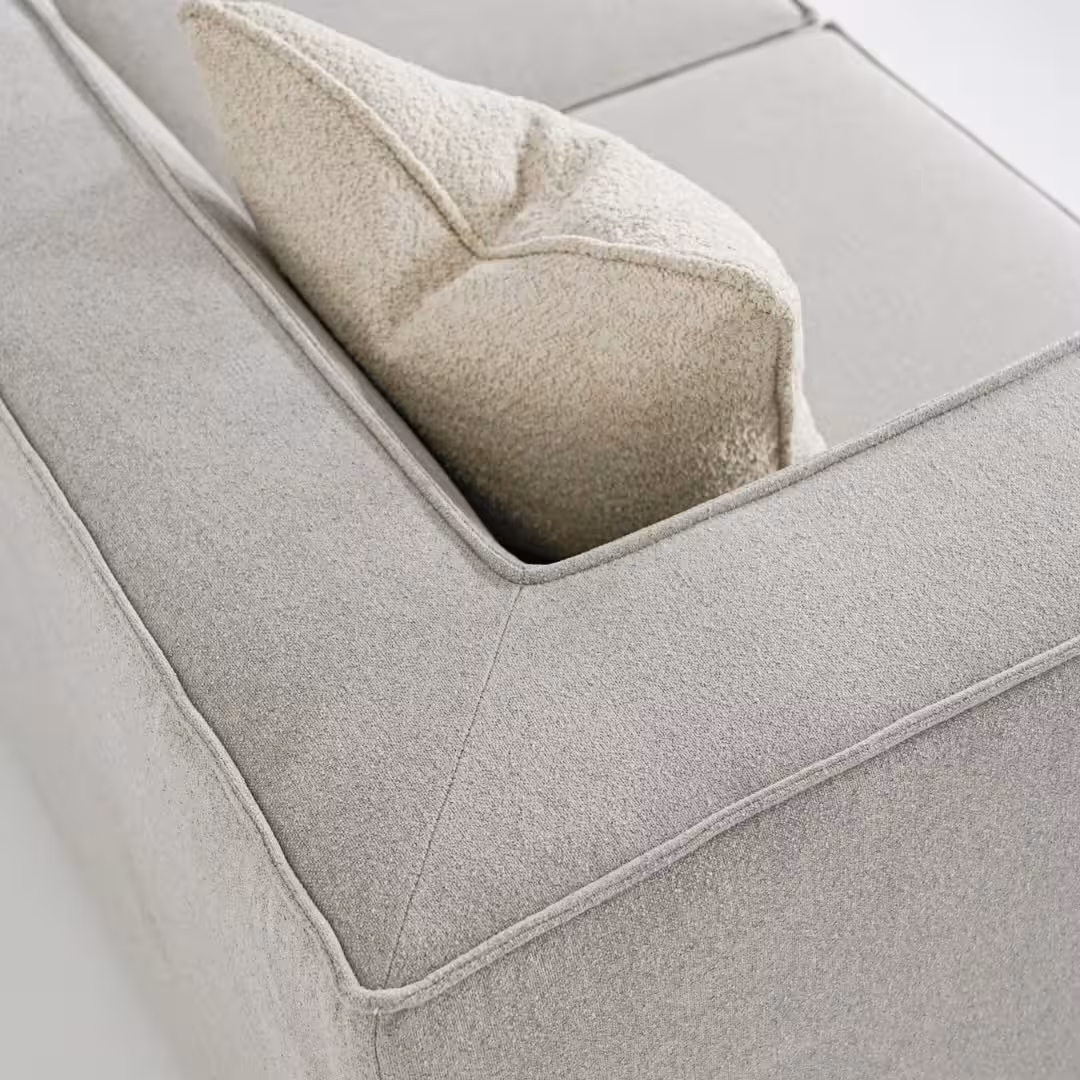Cloud-Modular Bouclé Sectional