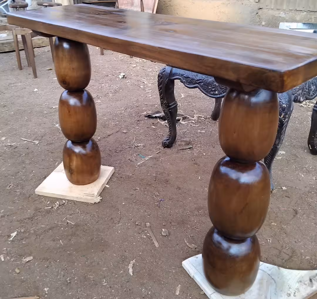 Solstice Totem Sculptural Console