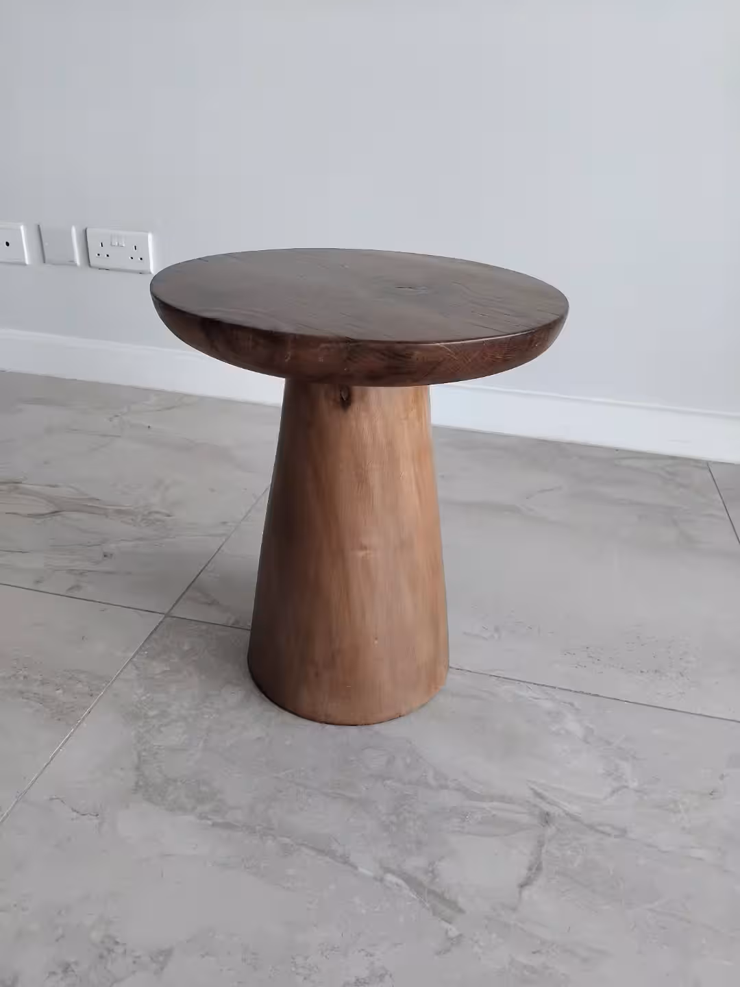 Solstice Conical Pedestal Side Table