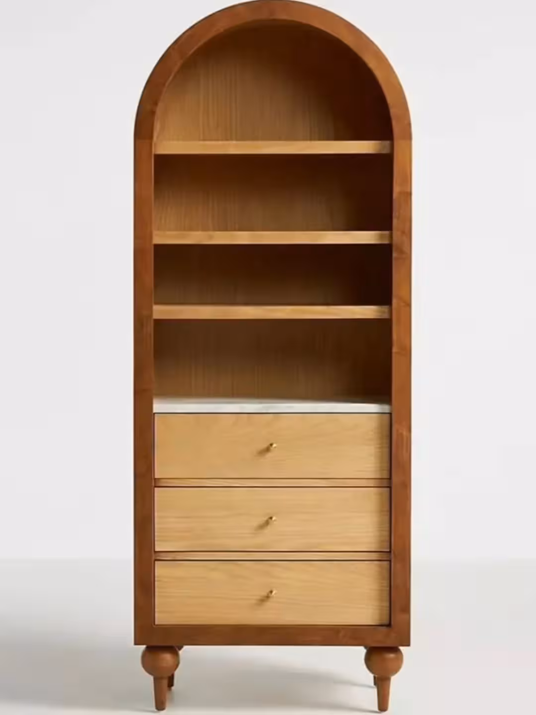 Nordic Arched Artisan Bookshelf