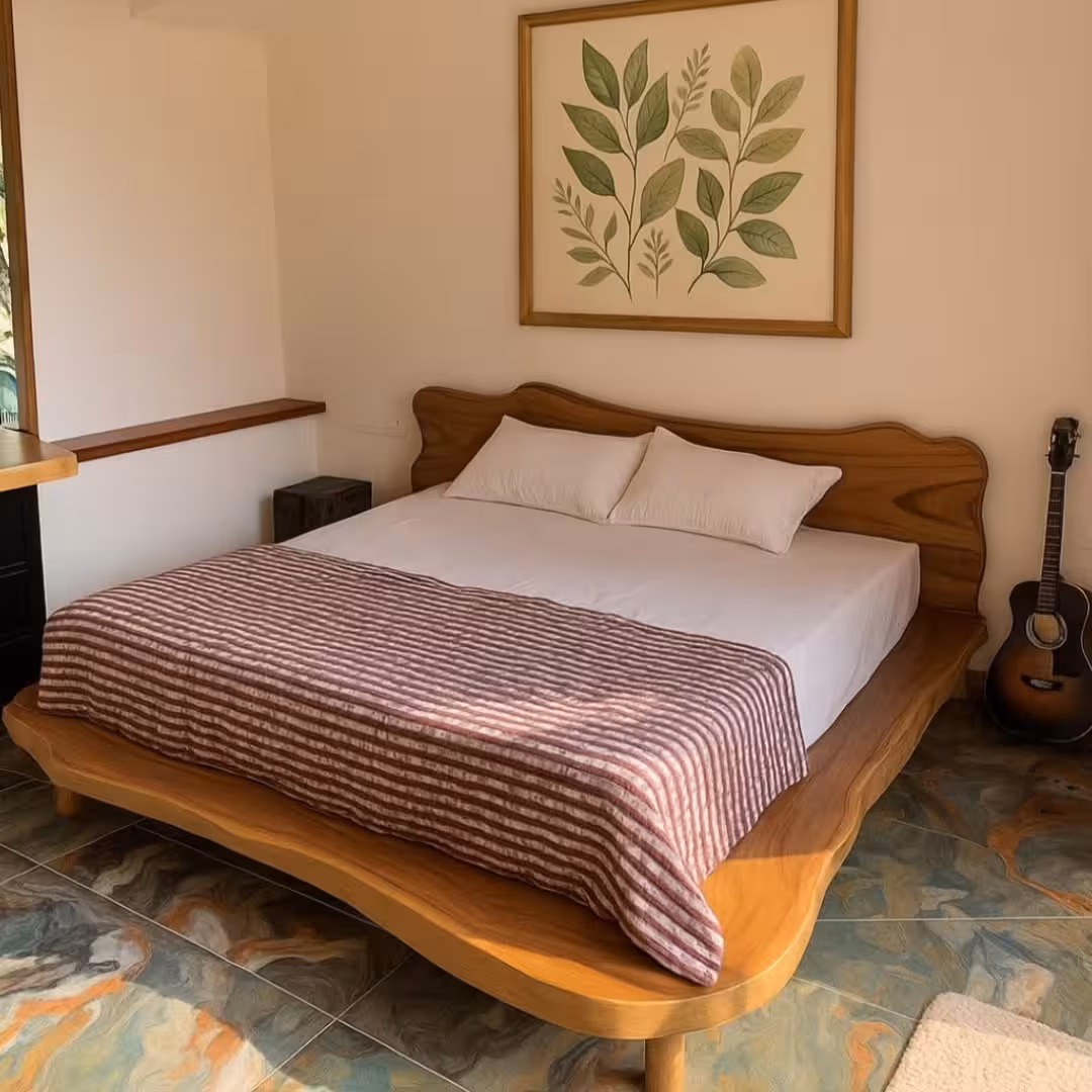 Arbor Live-Edge Organic Platform Bed