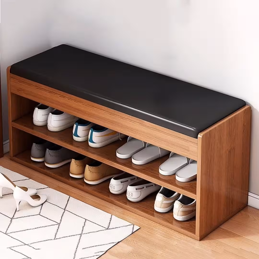 Apex Urban Entryway Shoe Bench