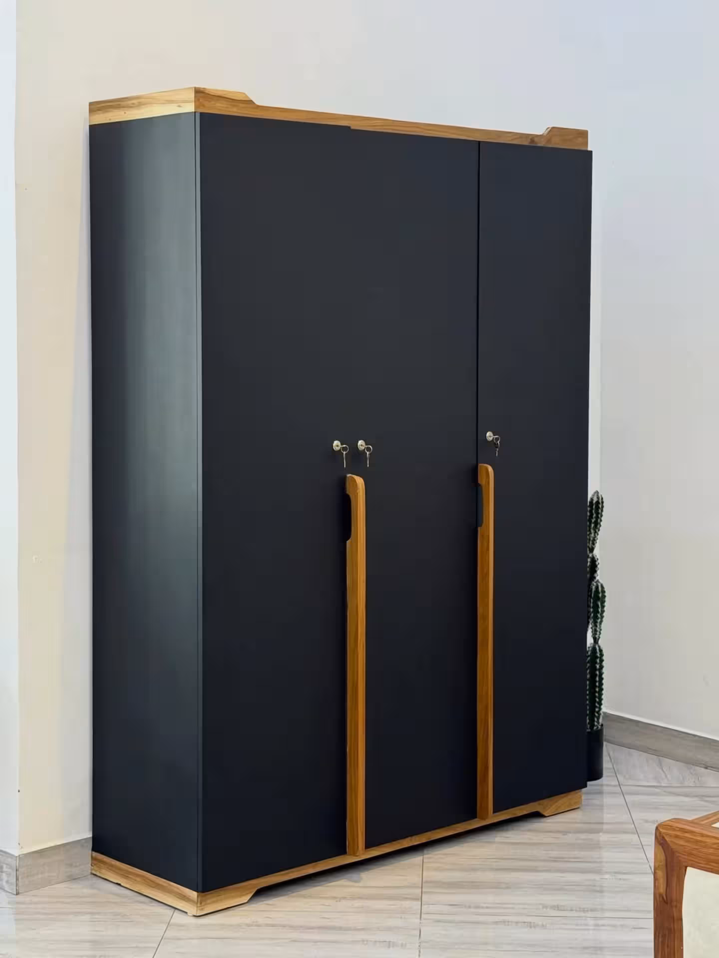 Aura 3-Door Modern Wardrobe