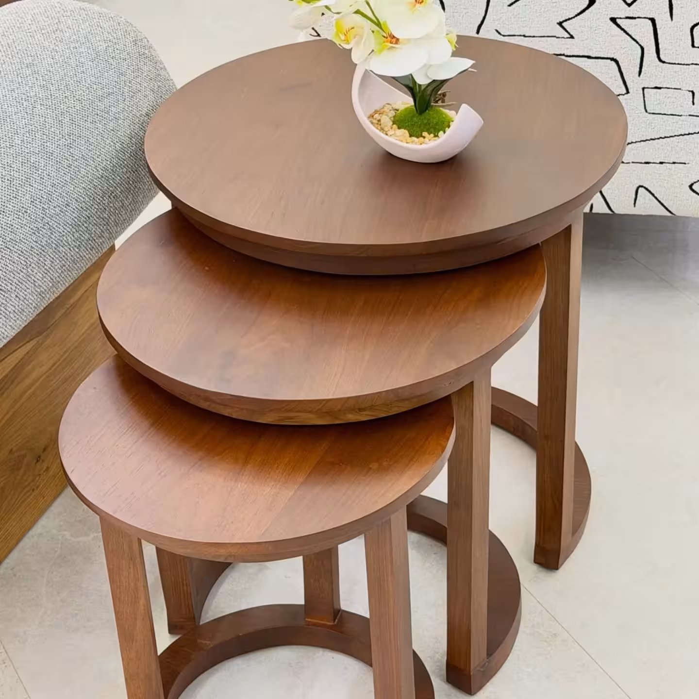 Solstice Artisanal Circular Nesting Trio