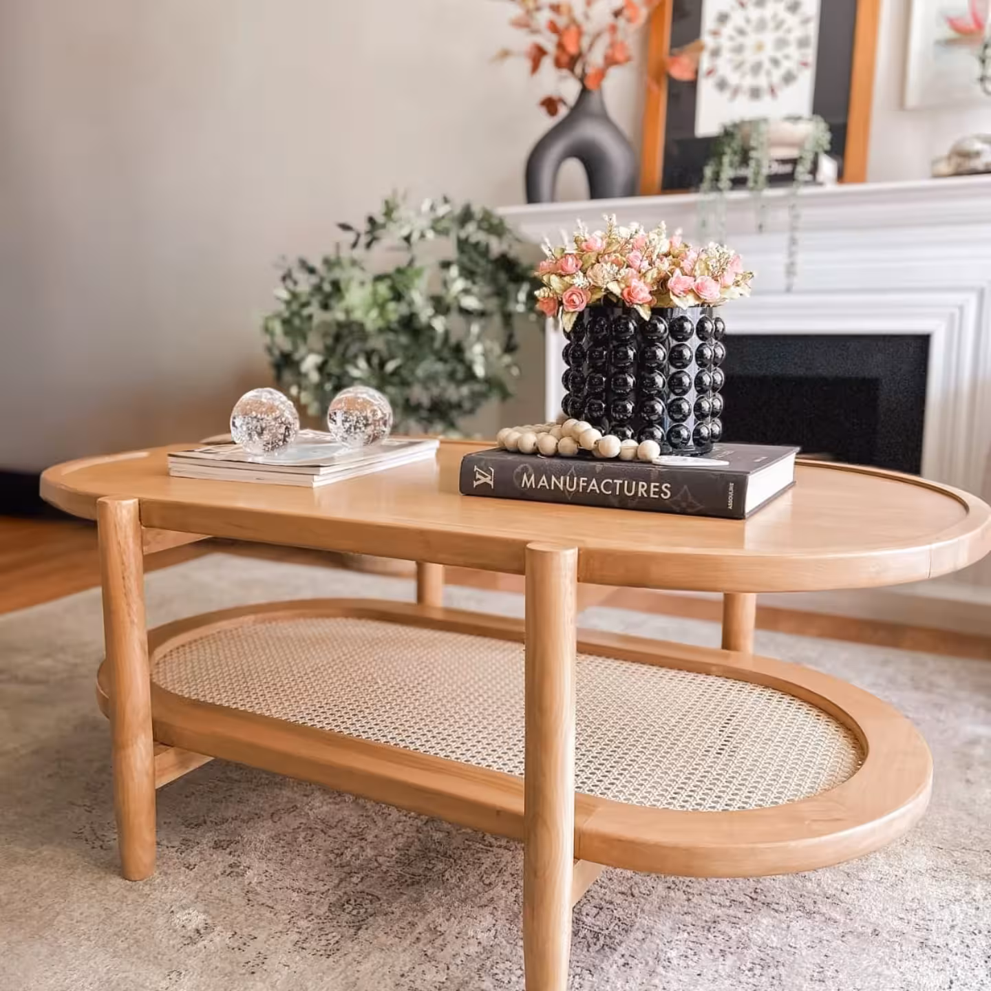 Bohan Capsule Rattan Coffee Table