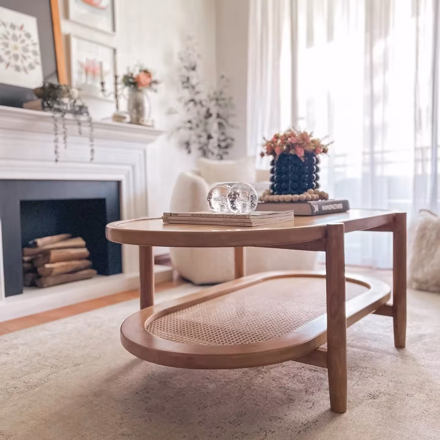 Bohan Capsule Rattan Coffee Table