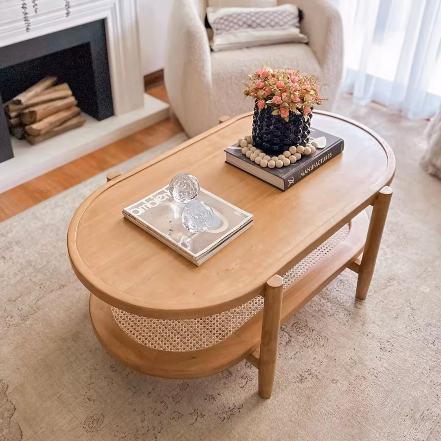 Bohan Capsule Rattan Coffee Table