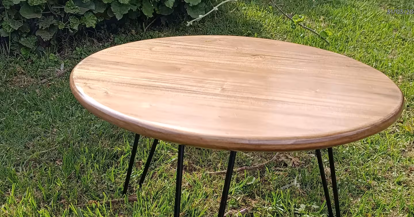 Horizon Premium Marble-Top Coffee Table