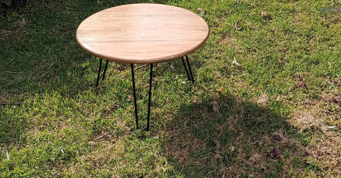 Horizon Premium Marble-Top Coffee Table