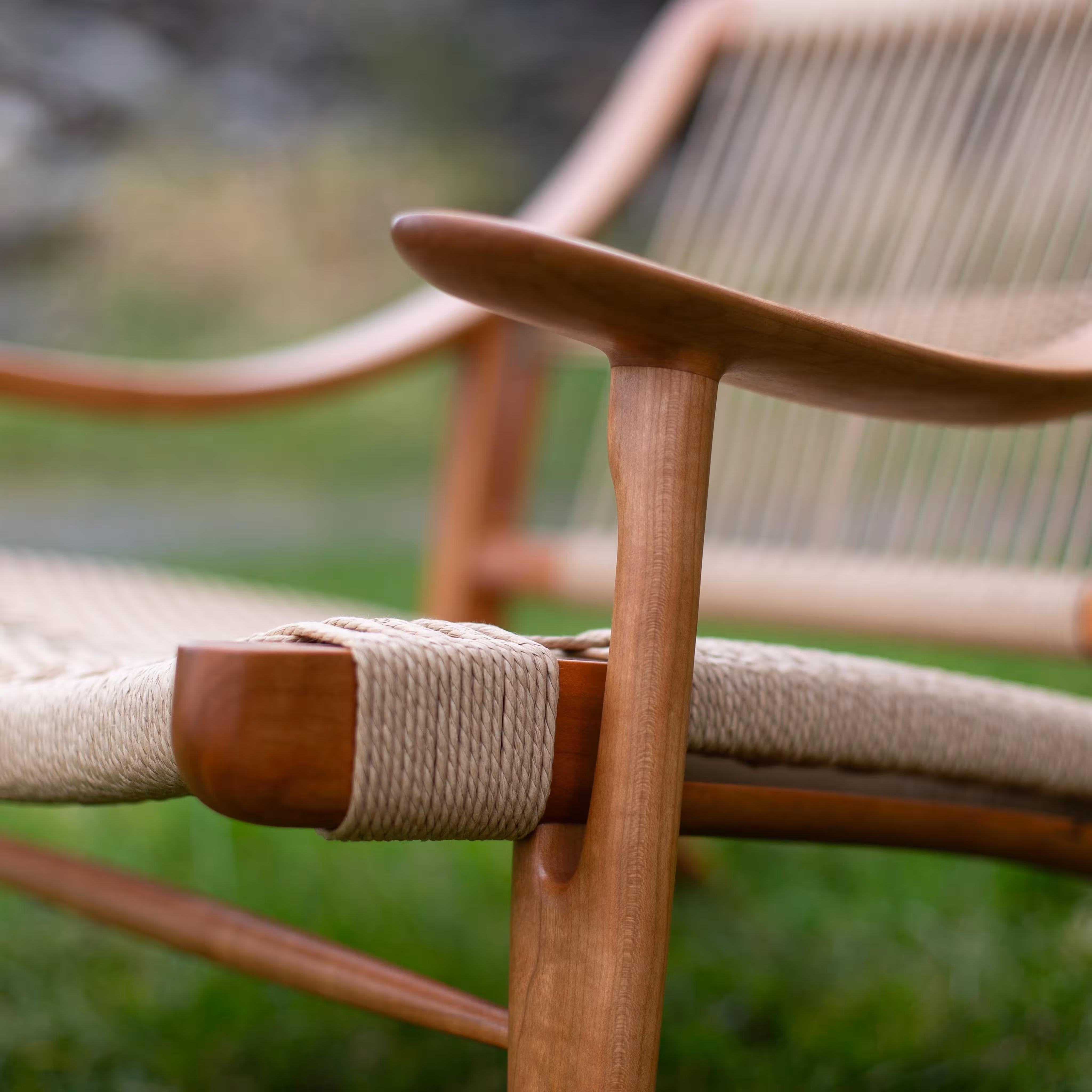 Woven Bow Chair 