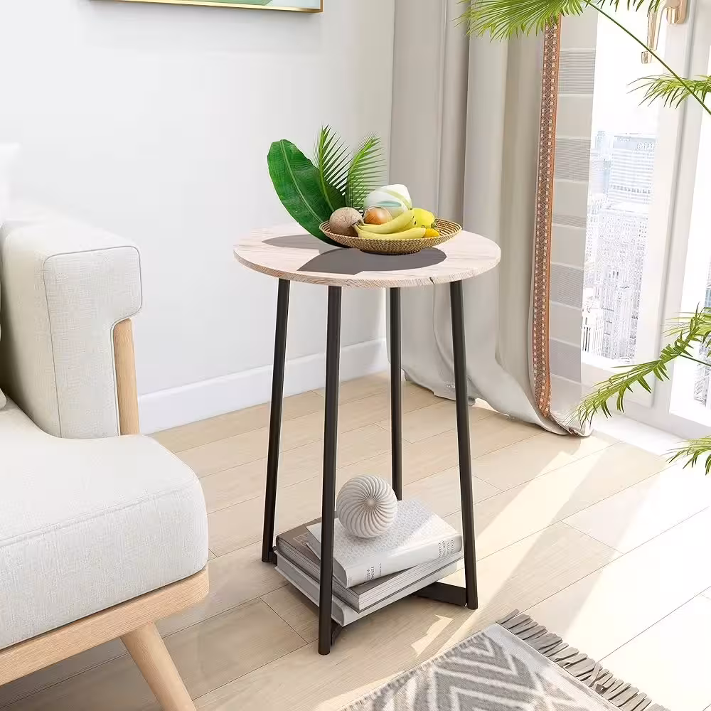 Round Accent Side Table 